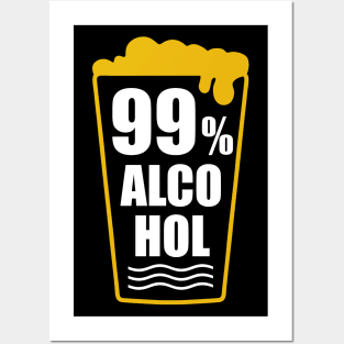 99 % Alcohol Posters and Art